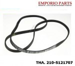 Ιμάντας ραβδωτός πλυντηρίου ρούχων 1236 J4 Ιμάντας ραβδωτός πλυντηρίου ρούχων 1236 J4  00743658